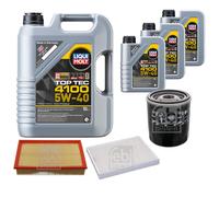 FEBI Controllo set 8L LIQUI MOLY Top Tec 4100 5W-40 per VW Multivan VI SGF