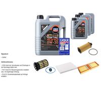FEBI Controllo Set 8L Liqui Moly Top Tec 4310 0W-30 Per Alfa Romeo Giulia