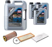 FEBI Controllo set 8L Liqui Moly Top Tec 4600 5W-30 per Mercedes classe A