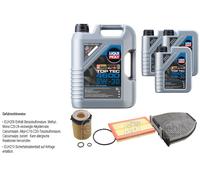FEBI Controllo set 8L Liqui Moly Top Tec 4600 5W-30 per Mercedes classe C