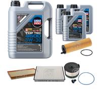 FEBI Controllo Set 8L Liqui Moly Top Tec 4600 5W-30 Per Mercedes E T-Model