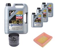 FEBI Controllo set 8L LIQUI SPECIALE MOLLY TEC F 5W-30 per Ford Transit Van