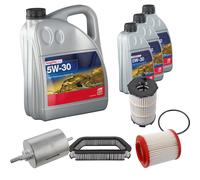 FEBI Controllo Set 8L Longlife Plus 5W-30 Per Audi A8 4E_ 4.2 FSI Quattro