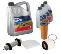 FEBI Controllo Set 8L Longlife Plus 5W-30 Per Audi Q5 8RB 3.0 TDI Quattro