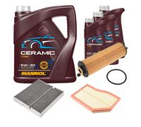 FEBI Controllo Set 8L MANNOL Ceramic 5W-30 Per Mercedes-Benz B-Klasse GLA