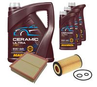 FEBI Controllo Set 8L MANNOL Ceramic 5W-40 Per Mercedes-Benz B-Klasse CLA