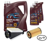 FEBI Controllo Set 8L MANNOL Ceramic 5W-40 Per Mercedes-Benz GLC 220 D