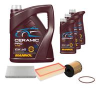 FEBI Controllo Set 8L MANNOL Ceramic Pro 10W-40 Per Peugeot Expert Kasten