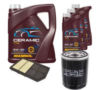 Febi Controllo Set 8L mannol Ceramica 5W-30 per Mitsubishi Outlander III 2.4