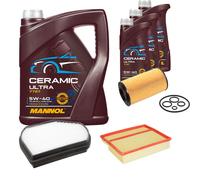 Febi Controllo Set 8L mannol Ceramica 5W-40 per Mercedes-Benz CLK 320