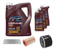 Febi Controllo Set 8L mannol Ceramica Pro 10W-40 per Fiat Ducato Bus 244 Z. Z