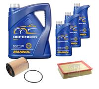 Febi Controllo Set 8L mannol Defender 10W-40 per Mercedes-Benz Classe-V