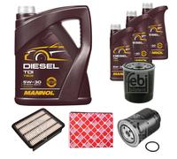 Febi Controllo Set 8L mannol Diesel Tdi 5W-30 per Toyota Land Incrociatore