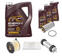 Febi Controllo Set 8L mannol Energy Combi Ll 5W-30 per ' Aria Audi A5