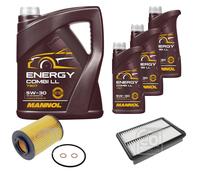 FEBI Controllo Set 8L MANNOL Energy Combi LL 5W-30 Per Hyundai Tucson JM