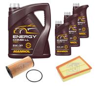 Febi Controllo Set 8L mannol Energy Combi Ll 5W-30 per Renault Scenic II