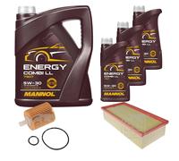 FEBI Controllo Set 8L MANNOL Energy Combi LL 5W-30 Per Toyota Corolla