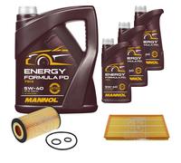 FEBI Controllo set 8L MANNOL Energy Formula PD 5W-40 per Mercedes-Benz