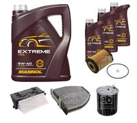 FEBI Controllo set 8L MANNOL Estremo 5W-40 per Mercedes-Benz classe C