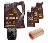 FEBI Controllo Set 8L MANNOL Extreme 5W-40 Per Citroën Jumper Kasten 244