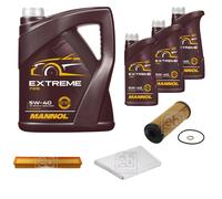 FEBI Controllo Set 8L MANNOL Extreme 5W-40 Per Mercedes-Benz C-Klasse