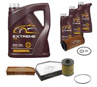 FEBI Controllo Set 8L MANNOL Extreme 5W-40 Per Mercedes-Benz E-Klasse