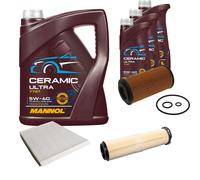 Febi Controllo Set 8L mannol IN Ceramica 5W-40 per Di