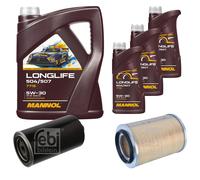 FEBI Controllo Set 8L MANNOL LONGLIFE 504/507 5W-30 Per VW Transporter