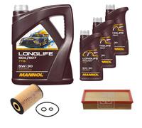 FEBI Controllo Set 8L MANNOL LONGLIFE 504/507 5W-30 Per VW Transporter