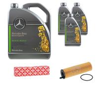 FEBI Controllo Set 8L MB 229.52 Motore Originale 5W-30 Per Mercedes-Benz
