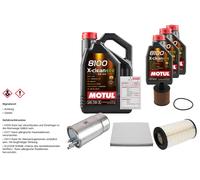 FEBI Controllo set 8L MOT 8100 X-PULIRE EFE 5W-30 per Fiat Ducato Scatola 115