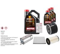 FEBI Controllo set 8L MOT 8100 X-PULIRE EFE 5W-30 per Fiat Ducato Scatola 120