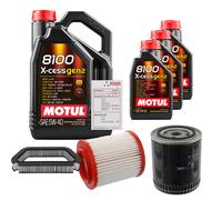 FEBI Controllo Set 8L MOTUL 8100 X-CESS 5W-40 Per Audi A8 3.0