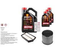 FEBI Controllo Set 8L MOTUL 8100 X-CESS 5W-40 Per KIA Sportage 1.6 GDi 2.0