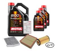 FEBI Controllo Set 8L MOTUL 8100 X-CESS 5W-40 Per Mercedes-Benz B-Klasse CLA