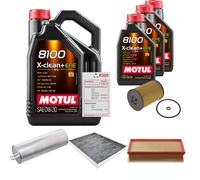 FEBI Controllo Set 8L MOTUL 8100 X-CLEAN 0W-30 Per VW Transporter VI Kasten