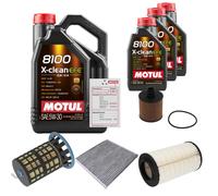 FEBI Controllo Set 8L MOTUL 8100 X-CLEAN EFE 5W-30 Per Fiat Ducato Kasten 115