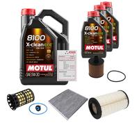 FEBI Controllo Set 8L MOTUL 8100 X-CLEAN EFE 5W-30 Per Fiat Ducato Kasten 115