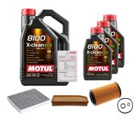 FEBI Controllo Set 8L MOTUL 8100 X-CLEAN EFE 5W-30 Per Mercedes-Benz G-Klasse