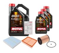 FEBI Controllo Set 8L MOTUL 8100 X-CLEAN EFE 5W-30 Per Mercedes-Benz X-Klasse