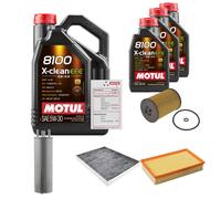 FEBI Controllo Set 8L MOTUL 8100 X-CLEAN EFE 5W-30 Per VW Multivan VI 2.0 TDI
