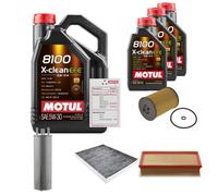 FEBI Controllo Set 8L MOTUL 8100 X-CLEAN EFE 5W-30 Per VW Multivan VI 2.0 TDI