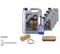 Febi Controllo Set 9 L Liqui Moly Top Tec 4210 0W-30 per Audi Tt 2.0 TFSI A3