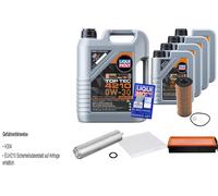 FEBI Controllo Set 9 L Liqui Moly Top Tec 4210 0W-30 Per BMW X5 M50d