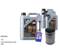 Febi Controllo Set 9 L Liqui Moly Top Tec 4210 0W-30 per Jaguar XJ 3.0