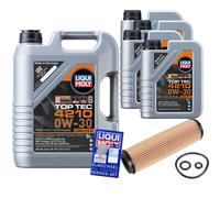 FEBI Controllo set 9 L Liqui Moly Top Tec 4210 0W-30 per Mercedes classe C