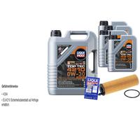 Febi Controllo Set 9 L Liqui Moly Top Tec 4210 0W-30 per Mercedes Classe E