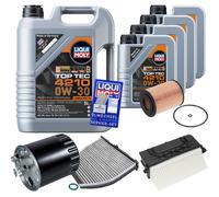 FEBI Controllo Set 9 L Liqui Moly Top Tec 4210 0W-30 Per Mercedes E-Klasse