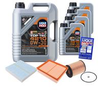 Febi Controllo Set 9 L Liqui Moly Top Tec 4210 0W-30 per Mercedes x-Klasse