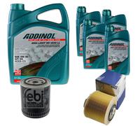 FEBI Controllo Set 9L ADDINOL GIGA LIGHT MV 0530 LL Per Audi A6 Avant 4F5